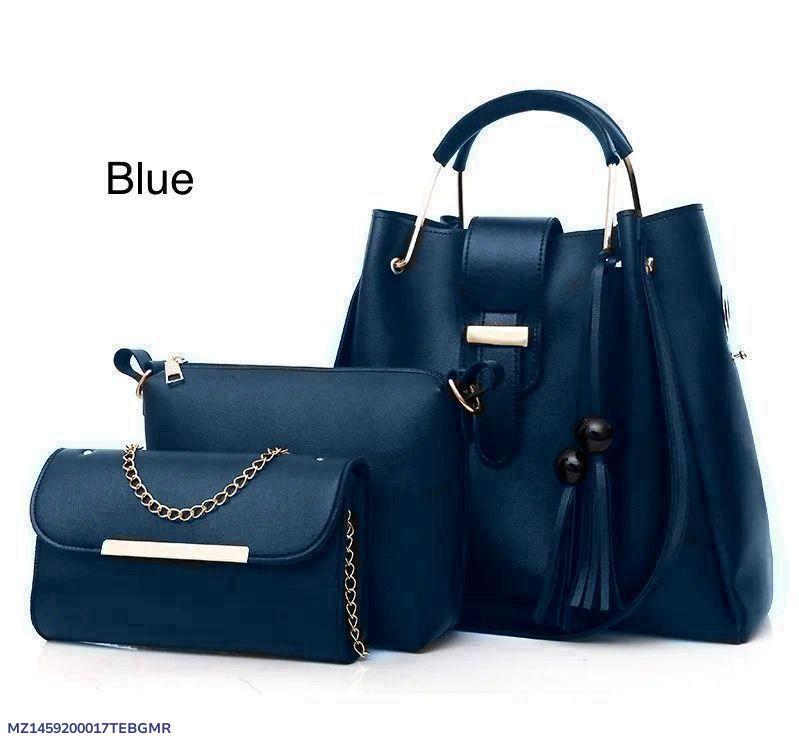 Women’s 3-in-1 Leather Shoulder Bag Set