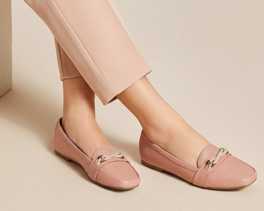 Midnight Stroll Leather Pointed Toe Pumps