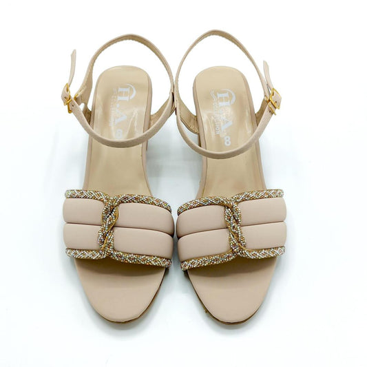 The Gala Starlet Crystal Bow Slingback Heels