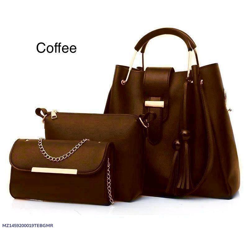Women’s 3-in-1 Leather Shoulder Bag Set
