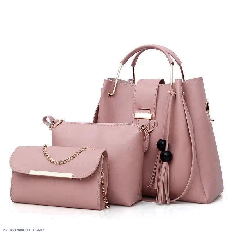 Women’s 3-in-1 Leather Shoulder Bag Set