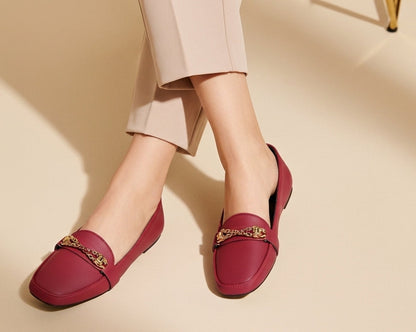 Midnight Stroll Leather Pointed Toe Pumps