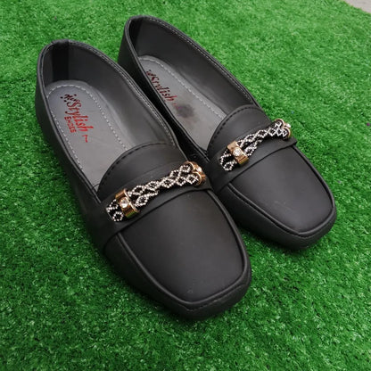 Midnight Stroll Leather Pointed Toe Pumps