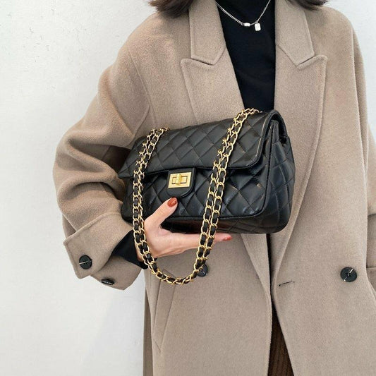 Girl's PU Leather Embroidered Hand Bag