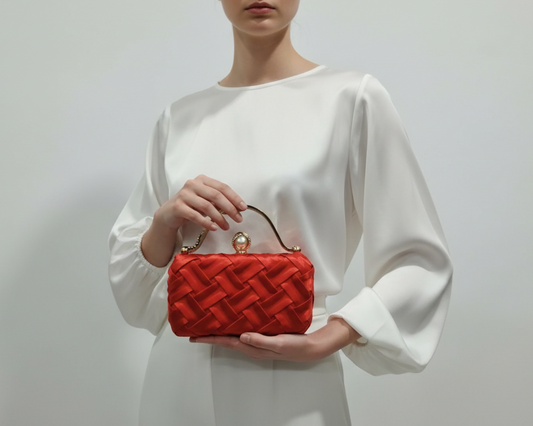 Women's Rexine Plain Fancy Clutch