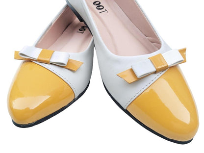 Artisan Grace Polished Leather Buckle Pumps