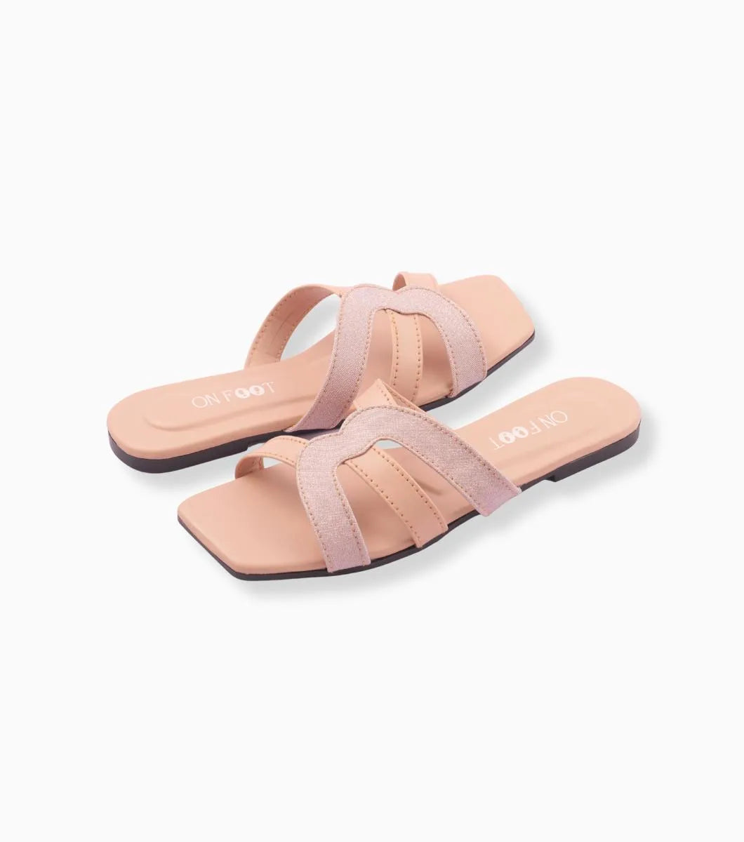 Stylish Women’s White Rexine Casual Slip-On Flats