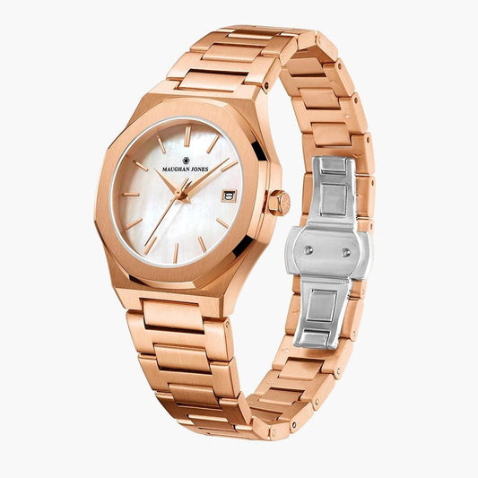 Luna Rose Gold Timepiece